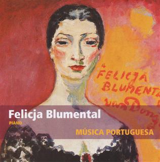 CD Música Portuguesa, pianista Felicja Blumental. Kees Van Dongen, óleo. Clique para ampliar.