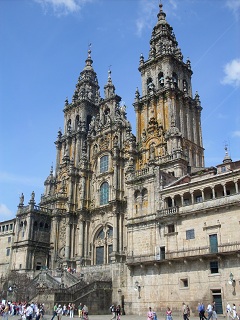 Igreja Matriz de Santiago de Compostela. Foto J.E.M. 04/06/10. Clique para ampliar.