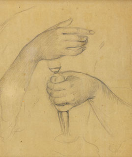 Crayon de Carlos Oswald (1882-1971). Clique para ampliar.