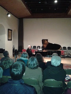 Recital na Academia de Amadores de Música, Lisboa, 17/01/2014. Foto: Ana Clara. Clique para ampliar.